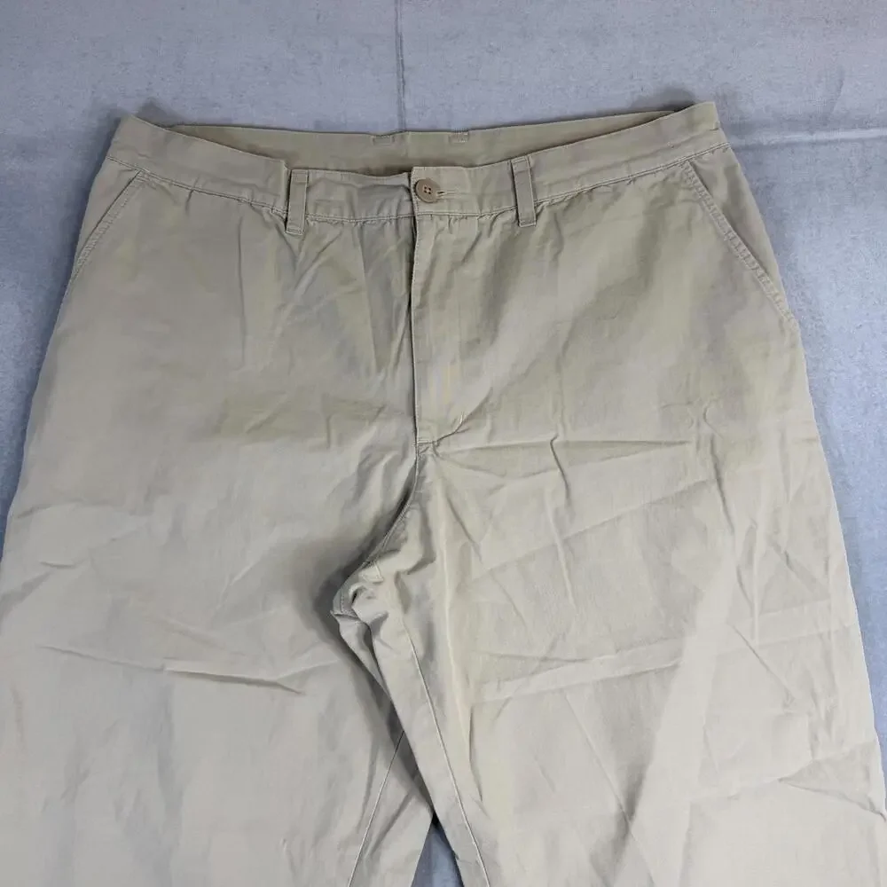 Patagonia All Wear Pants Mens 38 Beige 100% Organic Cotton Lightweight Outdoor